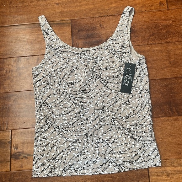 Alex Evenings Women's Top Made in USA - Picture 5 of 10